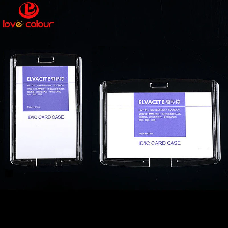 Lovecolour Wholesale Acrylic material ID card holder for business cards