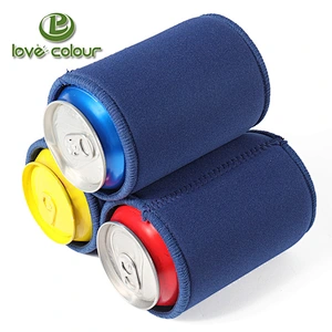 Personalised Promotional Printing Neoprene Bottle Can Cooler Bag Custom Logo Insulated Beer Can Wine Stubby Holder/Cooler