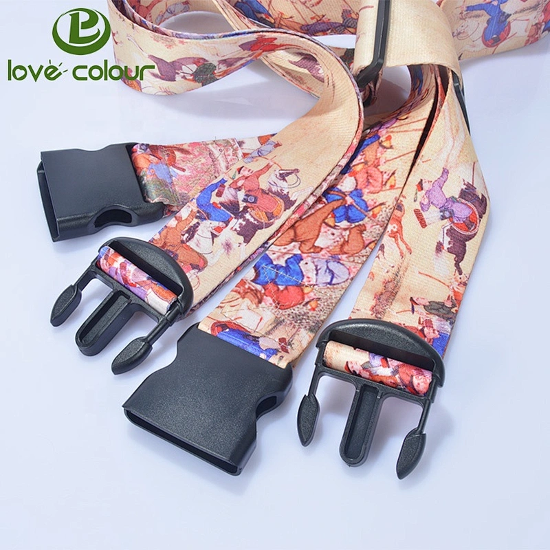 Wholesale High Quality 4.2 Meters Length Long Cross Luggage Strap Belt Travel Luggage Packing Strap