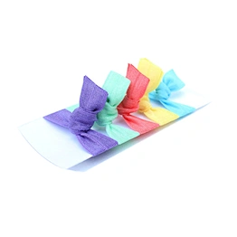 Wedding Party Favors Hair Tie Cards Elastic Hair Ties Ponytail Holder