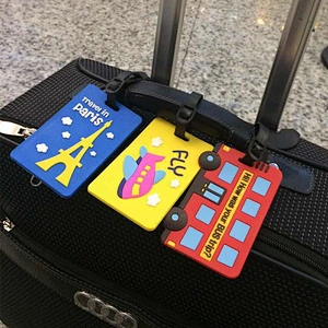 Wholesale luggage tags no minimum order in stock