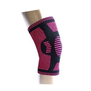 Fitness knee brace customized logo print sport protection knee sleeves support