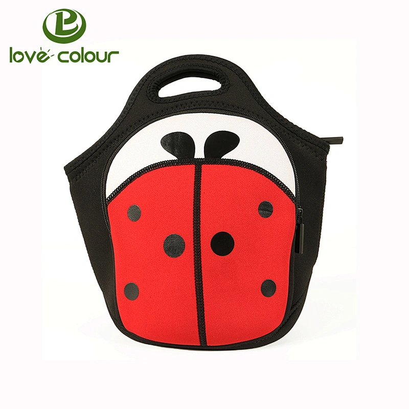 Fashion Style Outdoor Travel Cooler Lunchbox Thermal Tote Neoprene Lunch Bag