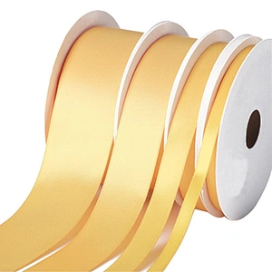100% Polyester single face satin ribbons for Cloth