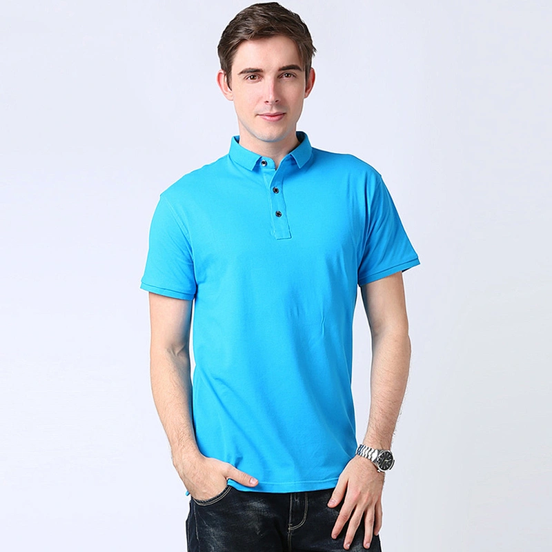 Promotional Cotton Polyester Men Polo T Shirts