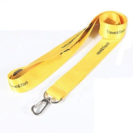 Cheap custom printing id polyester strap lanyard for event