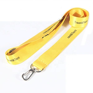Cheap custom printing id polyester strap lanyard for event
