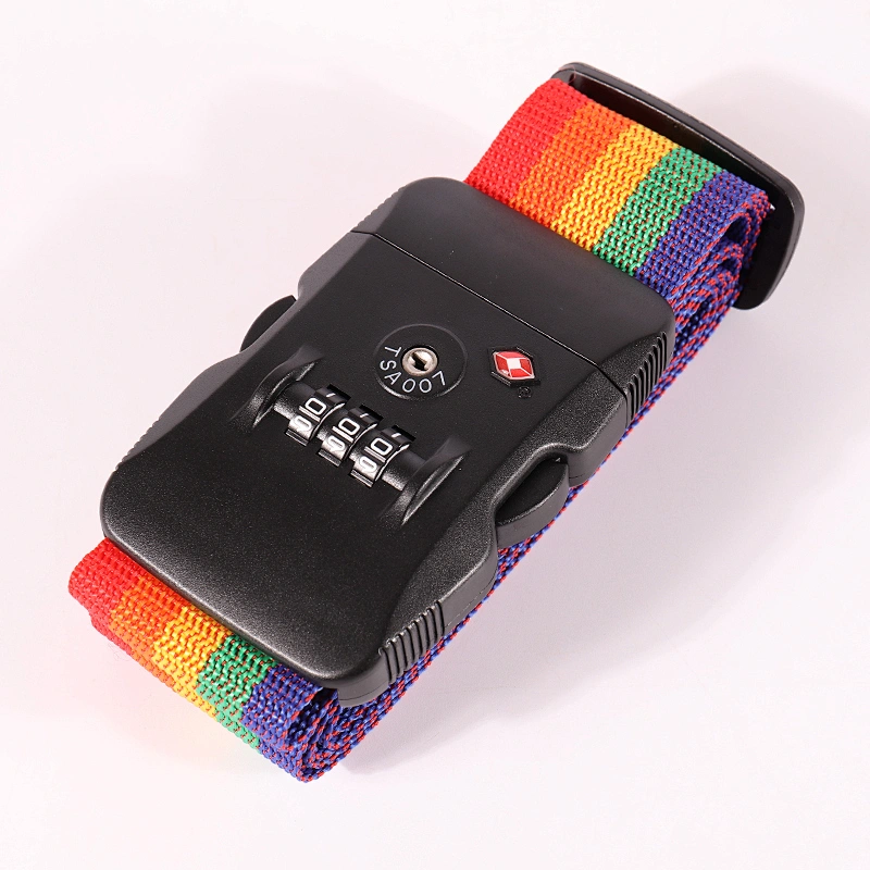Travel Luggage Suitcase Strap Baggage Backpack Belt with Coded Lock