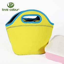 Thick 5mm Insulation Food Container Cooler Neoprene Lunch Bags For Work Office Picnic