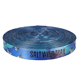 Custom logo polyester heat transfer webbing /Sublimation printing webbing