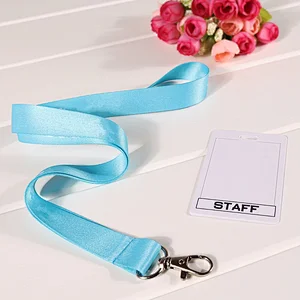 Custom Heat Transfer Sublimation Printing Lanyard With ID Card