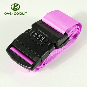 Polyester silk screen printing personalized luggage straps