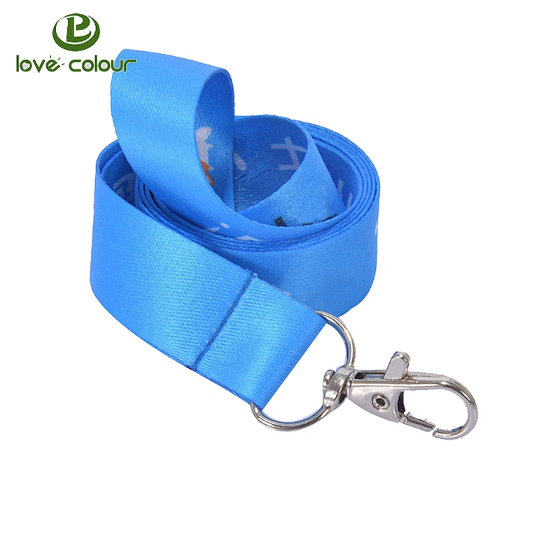 Custom sport event id card holder polyester lanyard strap