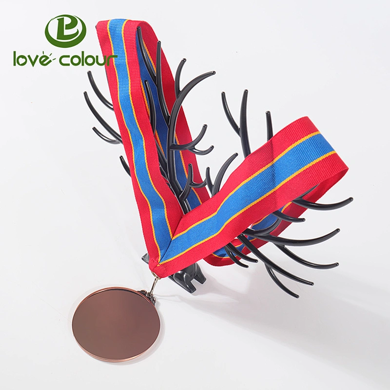 Design Custom Athletic Competition Medal Ribbon for Sport Event