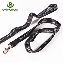Personalised Custom Printed Event Id Badge Holder Lanyards Polyester Strap