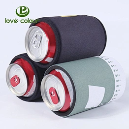 Neoprene custom thermal Beer Stubby Holder Eco Friendly 330ml Can Cooler