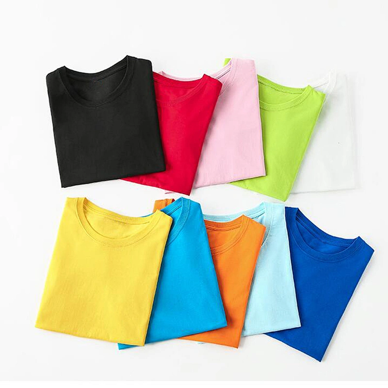 Factory custom logo and label t-shirts running t shirts unisex
