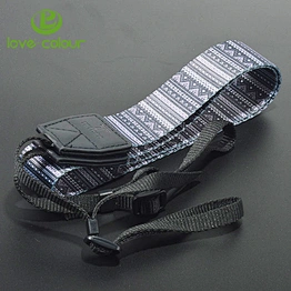 Guangzhou factory custom polyester printing camera strap for promotion