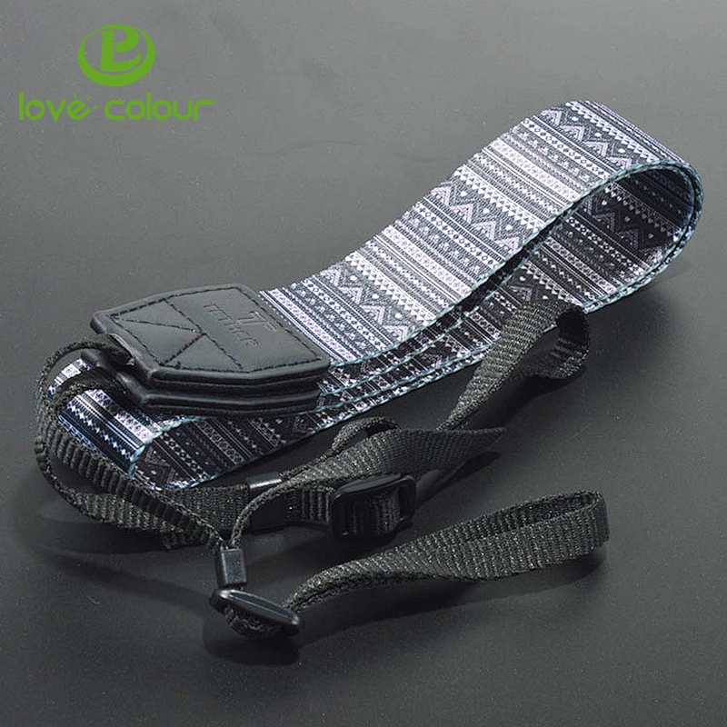 Guangzhou factory custom polyester printing camera strap for promotion