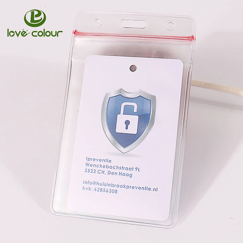 Cheap Prices pvc ID card holder with badge reel