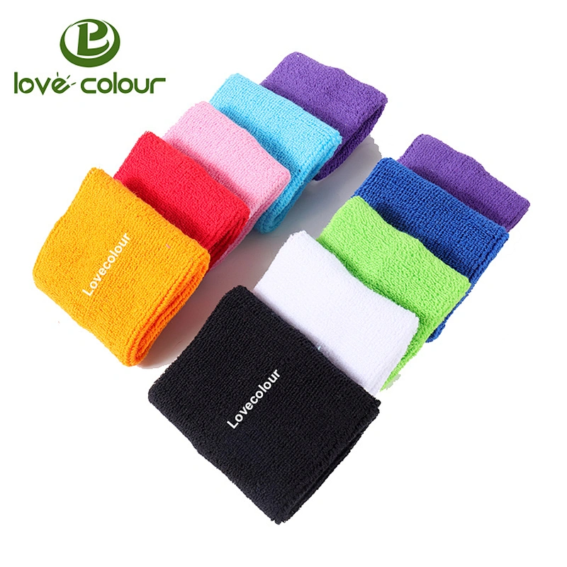 Professional custom sweatbands sweat wristbands