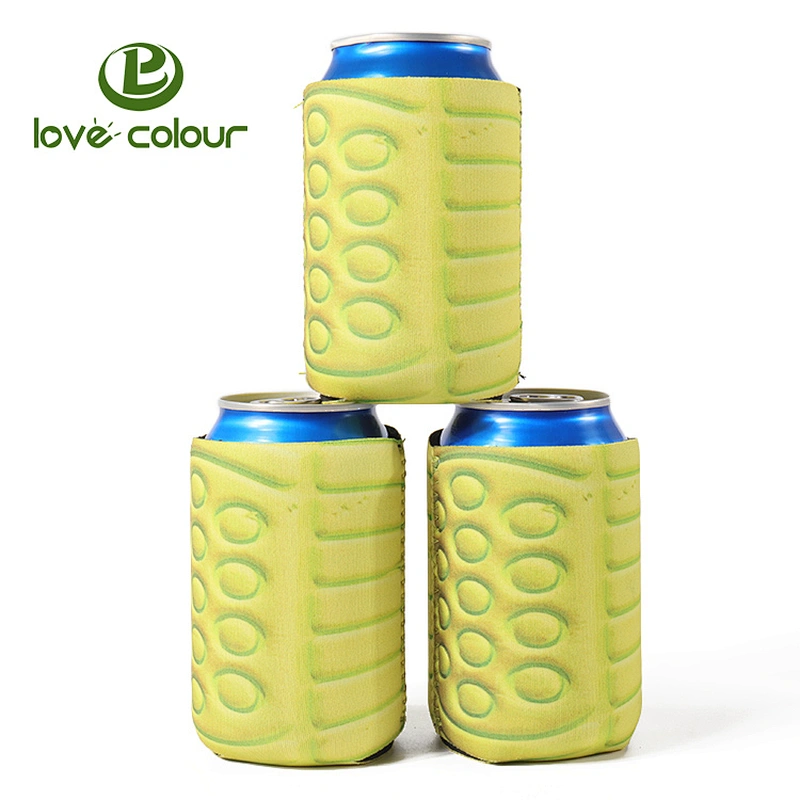 Custom insulated wholesale imprint neoprene collapsible stubby holder