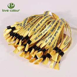 New fashion festival wristband with custom barrel lock for party tickets
