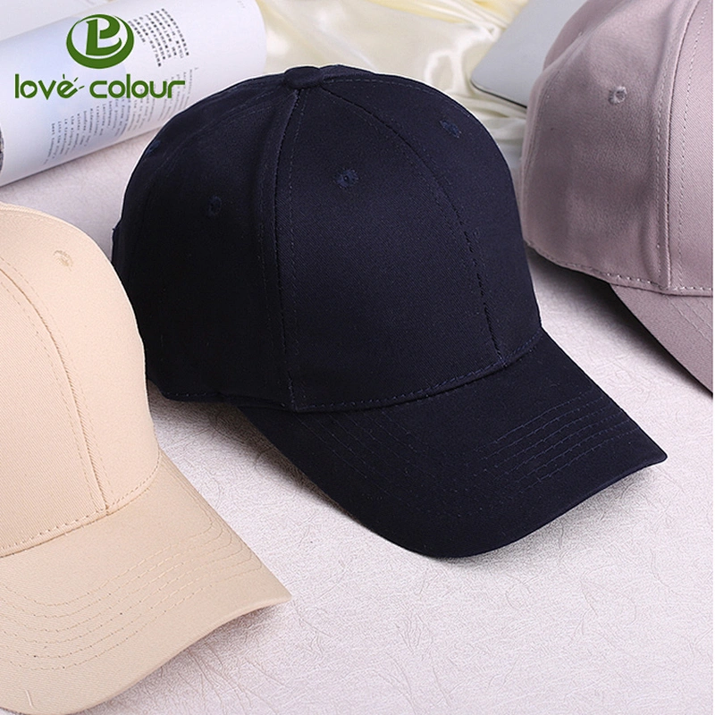 Fashion promotion custom 6 panel sublimation blank sports cotton baseball caps hat