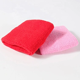 Wholesale cotton sweat wristband cheap custom embroidered sweatbands