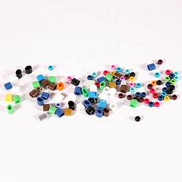 Plastic Sliding Tube Lock for Event Woven Wristbands