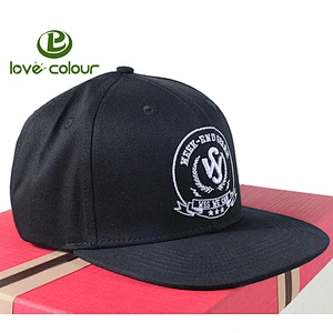 Embroidered logo cap bulk custom snapback hat for sports