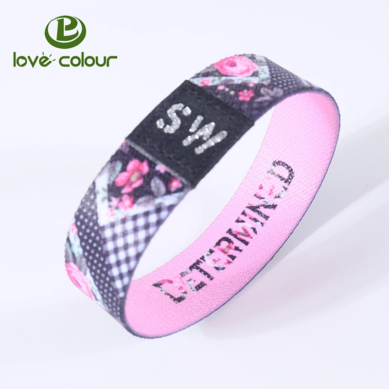 New custom soft fabric party elastic lanyard for wholesale