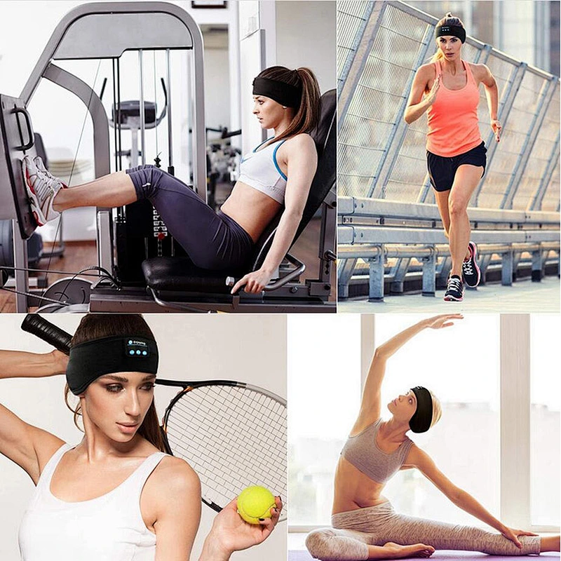 Cheap Wholesale fitness running yoga sleep bluetooth sports headband