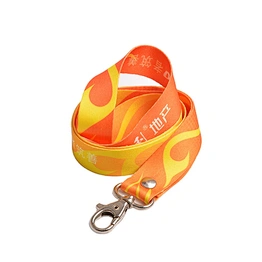 Custom neck strap sublimation lanyard ribbon factory