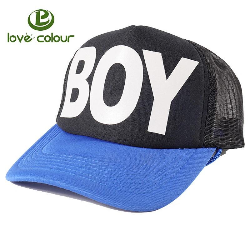 Custom advertising Mesh Trucker Snapback Hat Promotional Baseball Cap