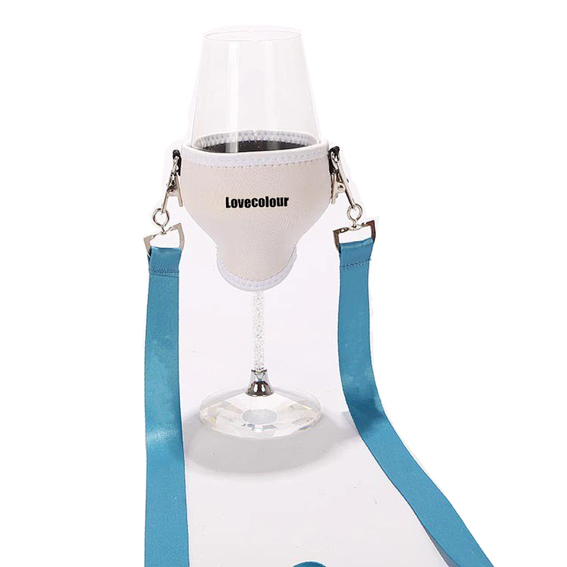 Promotion Gift Portable Insulated Neoprene Cooler for Wine Glass