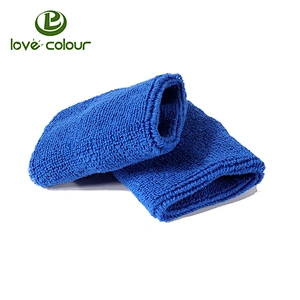 Customized high quality cool running cotton sweat wristband outdoor sport sweatband