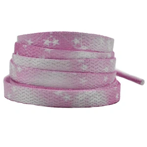 100% polyester custom solid color flat shoelaces with logo printed plastic tip ends