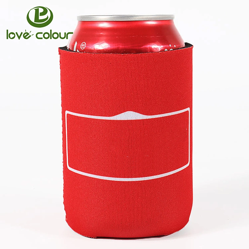Economy bulk custom promotional neoprene insulated blank beer can coolies sleeves