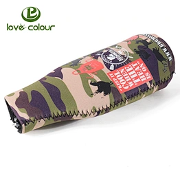 Neoprene insulated beverage wine bottle case / sleeve
