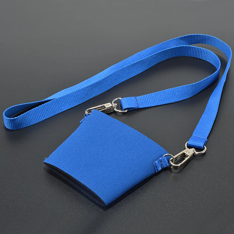 Custom beer festival lanyard with event logo for promotion
