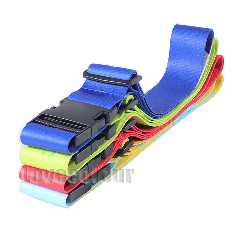 Custom Polyester Travel Luggage Printing Strap For Promotional Gift