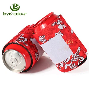 Custom neoprene full color printing cartoon stubby holders can coolies