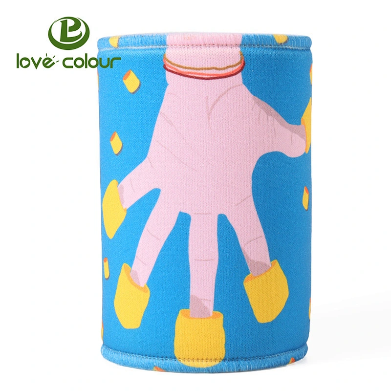 Custom logo party neoprene sleeve cooler for cans