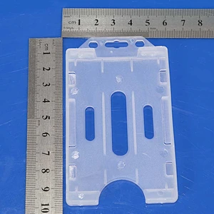 Custom pvc id card holder plastic credit card holder