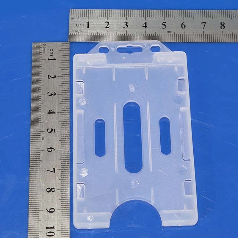Custom pvc id card holder plastic credit card holder