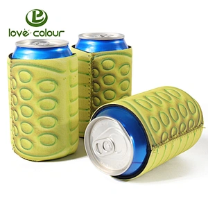 Custom Multi Color Neoprene Can Cooler Insulated Blank Collapsible Drink Coolers