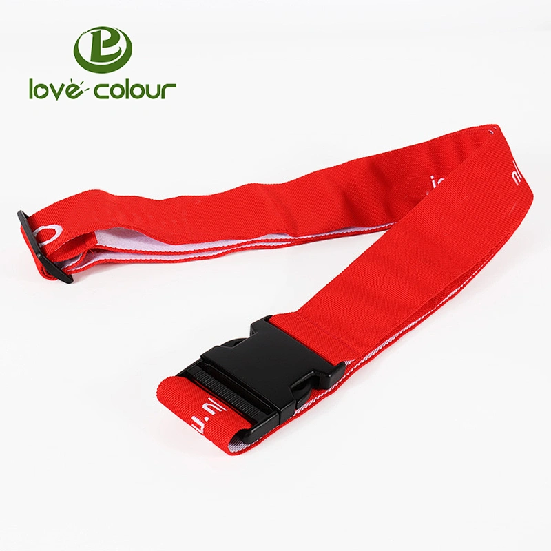 Polyester silk screen printing personalized luggage straps