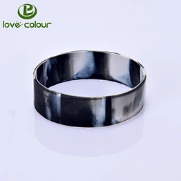 Cheap custom personalized printing silicone bracelets