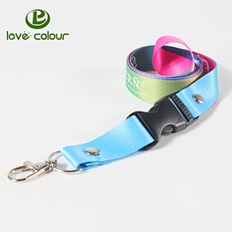 Wholesale personalized create custom your own colorful neck strap printed university lanyards